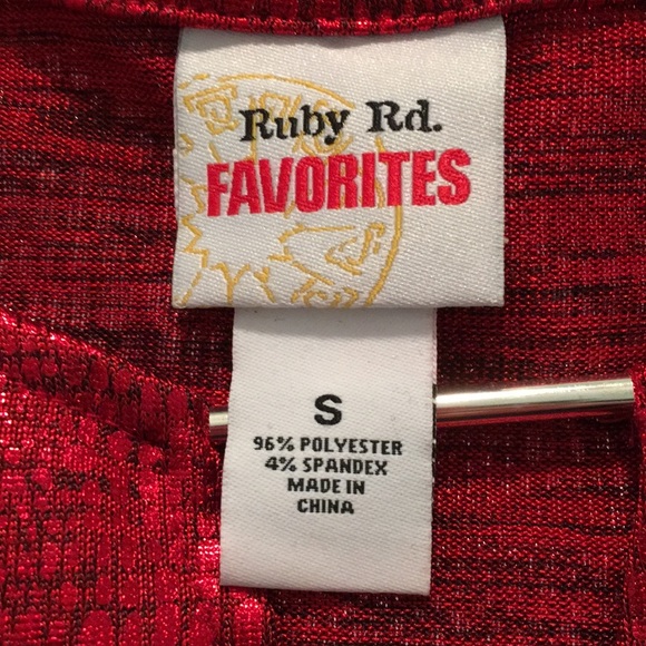 Sale NWT Ruby Rd. top - Picture 5 of 7